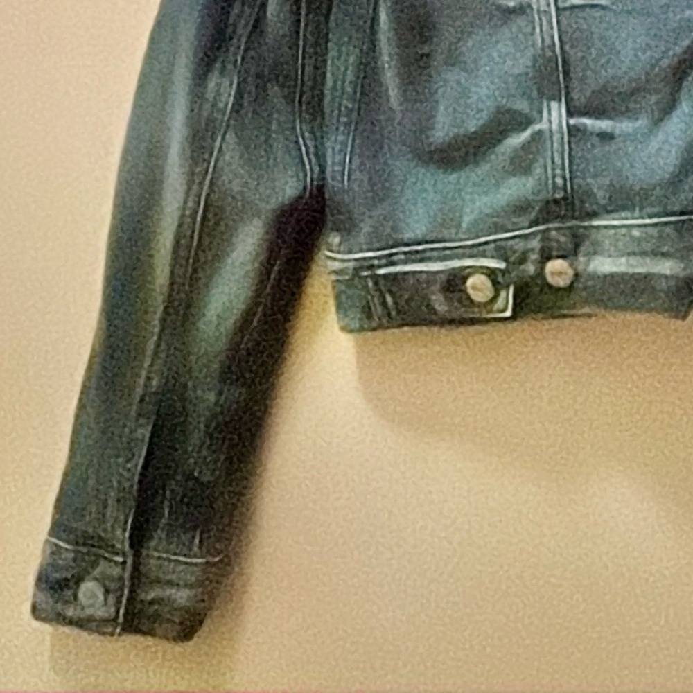 Levi Strauss Silver Label Cropped Denim Jacket - image 3